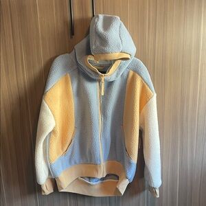 FP Movement by Free People Colorblock Teddy Jacket